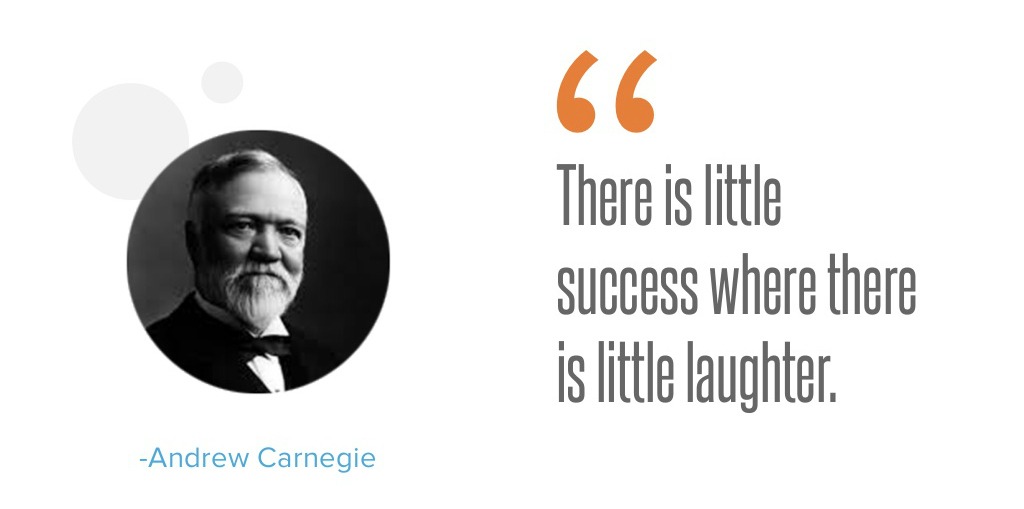 Carnegie: Kde je náznak smíchu, je i náznak úspěchu