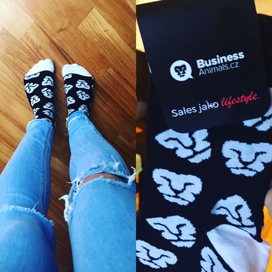 Business animals – super sales ponožky