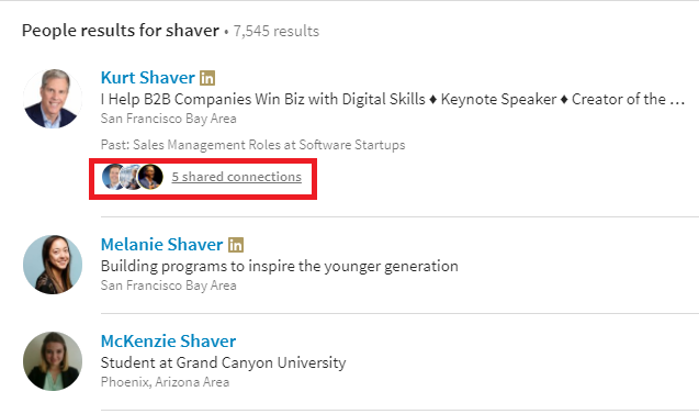 získání nových kontaktů a představení se na LinkedIn