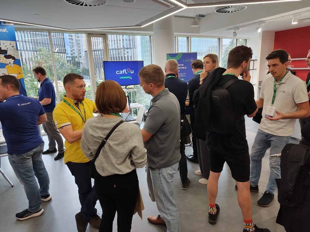 Stánek Caflou na Digifestu